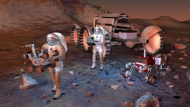Illustration for article titled How a New Spacesuit Will Help Us Live on Mars